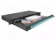PATCH-VALOKUITUPANEELI - LC DUPLEX - DUPLEX,RACK - MUSTA - RACK 19" - Tietokonetarvikkeet - muut - DELOCK-67010 - 1