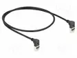 PATCH KAAPELI - S/FTP - CAT: 6A - RJ45 YLÄKULMALIITIN,MOLEMMIN PUOLIN - RJ45 Ethernet kaapelit - DELOCK-80280 - 1