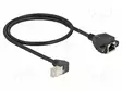 JATKOJOHTO ETHERNET - S/FTP - CAT: 6A - 0,5M - LSZH - MUSTA - 26AWG - RJ45 Ethernet kaapelit - DELOCK-80310 - 1