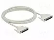 KAAPELI - D-SUB 37PIN PISTOKE,MOLEMMIN PUOLIN - PIT: 3M - BEIGE - Tietokonekaapelit ja -adapterit - DELOCK-86880 - 1