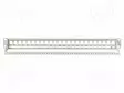 PATCH PANEL - KEYSTONE - HARMAA - PORTTIEN LUKU: 24 - 19" - RACK 19" - Tietokonetarvikkeet - muut - DN-91410 - 2