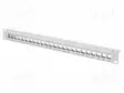 PATCH PANEL - KEYSTONE - HARMAA - PORTTIEN LUKU: 24 - 19" - RACK 19" - Tietokonetarvikkeet - muut - DN-91410 - 1