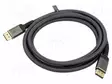 KAAPELI - DISPLAYPORT-PISTOKE,MOLEMMIN PUOLIN - TEKSTIILI - PIT: 2M - HDMI, DVI, DisplayPort johdot - GOOBAY-75680 - 1