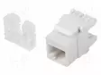 RJ45 MODUULI - VALKOINEN - CAT: 6 - JOHTOON - RJ45-PISTORASIA - LSA - Tietokonetarvikkeet - muut - KSU5-1000 - 1