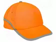 HEIJASTAVA LIPPALAKKI - SÄÄDELTY - ORANSSI - PUUVILLAA,POLYESTERI - Pää- ja kasvosuojat - LAHTI-L1010100 - 1