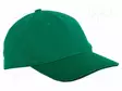 BASEBALL CAP - VIHREÄ - COTTON - 12PCS - SIZE: 57-61 - 290G/M2 - Pää- ja kasvosuojat - LAHTI-L1816300 - 1