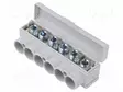 LIITIN: JAKOPALA - SLT50 - 1KV - PIN: 9(6+3) - RUUVI TERMINAALI - Kiskoliittimet - MAS6051A10 - 2