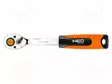 WRENCH: RATTLE - 1/4" - WITH SWITCH - 155MM - TEETH: 90 - Hylsyavaimet - NEO-08-530 - 1