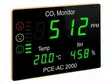 MITTARI: CO2- LÄMPÖTILA- JA KOSTEUS-ALUE: 0÷9999PPM (CO2) - Kaasumittarit ja -dataloggerit - PCE-AC2000 - 1
