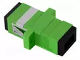 ADAPTERI - SC/APC,MOLEMMIN PUOLIN - VIHREÄ - Patchcordit ja valokuitu-pigtailit - QOLTEC-54140 - 1