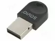 BT SOVITIN - USB A-PISTOKE - USB 2.0 - LED DIODIN KANSSA - MUSTA - Tietokonetarvikkeet - muut - SAVBT-060 - 1