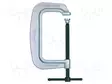 YLEISPURISTIN - C - LEVITYSALUE: MAX.150MM - D: 95MM - 18KN - Ruuvipuristimet ja puristimet - SC150 - 1