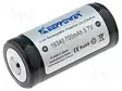 AKKU: LI-ION - 16340 - 3,7V - 700MAH - Ø16X36MM - 3A - Akut - ACCU-ICR16340 - 1