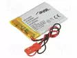 AKKU: LI-PO - 3,7V - 320MAH - JOHDOT,JST SYP-02T-1 LIITOS - Akut - AKY-LP303040 - 1