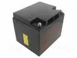 AKKU: LYIJYHAPPO - 12V - 40AH - AGM - AUTOMAATTINEN - 197X165X170,4MM - Lyijyhyytelöakut - ACCU-GPL12400 - 1