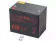 AKKU: LYIJYHAPPO - 12V - 80AH - AGM - AUTOMAATTINEN - 261X168,5X213,5MM - Lyijyhyytelöakut - ACCU-GPL12800 - 1