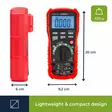 Auto-range rugged true RMS digital multimeter - CAT III - 1000 V - 8 functions - Digitaaliyleismittarit - DVM030 - 6