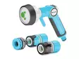 CELLFAST - SET WITH 4-FUNCTIONAL HAND SPRINKLER - ERGO - 1/2" - Puutarhaletkut, liittimet ja kastelu - CF53-540 - 1