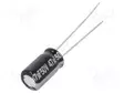 ELEKTROLYYTTIKONDENSAATTORI - THT - 47UF - 50VDC - Elektrolyyttikondensaattorit - pysty - ECA1HHG470 - 1