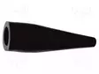 ERISTIN - 5KV - MUSTA - PVC - 65MM - Krokotiili klipsit - BU-49-0 - 2
