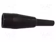 ERISTIN - 5KV - MUSTA - PVC - Krokotiili klipsit - BU-29-0 - 1