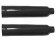 ERISTIN - MUSTA - PVC - 107MM - 2KPL - Krokotiili klipsit - BU-43PR-0 - 1