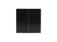 Glass Panel control module with 2 touch keys (Black Edition) - Taloautomaatio - VMBGP2-B-20 - 1