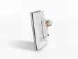 Glass Panel control module with 4 touch keys and built-in motion and twilight sensor (White Edition) - Taloautomaatio - VMBGP4PIR-W-20 - 3