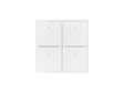 Glass Panel control module with 4 touch keys (White Edition) - Taloautomaatio - VMBGP4-W-20 - 1