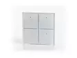 Glass Panel control module with 4 touch keys (White Edition) - Taloautomaatio - VMBGP4-W-20 - 2