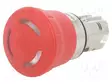 HÄTÄKYTKIN - 22MM - ASENNOT: 2 - PUNAINEN - IP67 - SIENI- - Taulukytkimet, standardi 22mm - 3SU1051-1HB20-0AA0 - 1