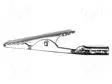 HAUENLEUKA - 10A - LEVITYSALUE: MAX.7,9MM - PISTORASIAN KOKO: 4MM - Krokotiili klipsit - BU-60 - 1