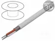 JOHTO - 3X20AWG - CU - PTFE - VALKOINEN - -65÷200°C - 600V - CPR: ECA - Lämmönkestävät kaapelit - 83335E.0091000 - 1