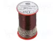 KÄÄMILANKA - KAHDESTI EMALOITU - 2,5MM - 0,5KG - -65÷200°C - LANKA: CU - Käämilangat - DN2E2.50-0.50 - 1