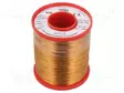 KÄÄMILANKA - YHDEN KERRAN EMALOITU - 0,5MM - 1KG - -65÷180°C - LANKA: CU - Käämilangat - DNE0.50-1.00 - 1