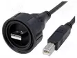KAAPELI - USB BUCCANEER - USB A PISTOKE,USB B PISTOKE - 3M - IP68 - USB kaapelit ja adapterit - PX0840A3M00 - 1