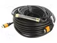 KAAPELI - HDMI-PISTOKE,MOLEMMIN PUOLIN - 4K,UHD 2160P MUSTA - HDMI, DVI, DisplayPort johdot - ART-OEM-40 - 1