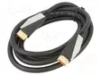 KAAPELI - HDMI-PISTOKE,MOLEMMIN PUOLIN - PVC - HDMI 2.0 - 3M - MUSTA - HDMI, DVI, DisplayPort johdot - CG577-3.0 - 1