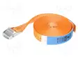 KIINNITYSVYÖ - PIT: 2M - LEV: 25MM - ORANSSI - 250KG - Pakkaaminen ja suojaus - P2M250 - 1