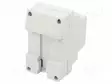 KOTELO: DIN-KISKOLLE - Y: 53MM - X: 91MM - Z: 70MM - ABS - VAALEANHARMAA - DIN kiskokotelot - KM-73G-V0 - 2