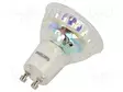 LED LAMPPU - LÄMMIN VALKOINEN - GU10 - 230VAC - 265LM - P: 3,5W - 36° - LED lamput - 72833800 - 2