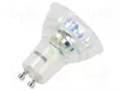 LED LAMPPU - LÄMMIN VALKOINEN - GU10 - 230VAC - 370LM - P: 4,6W - 36° - LED lamput - 72837600 - 2