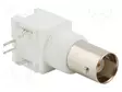 LIITIN: BNC - N LIITINAARAS - 90° KULMA - 50OHM - THT - KULLATTU - BNC liittimet - 031-5486-1010 - 2