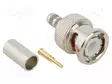 LIITIN: BNC - PISTOKE - UROS - SUORA - 50OHM - PURISTETTAVA - POM - BNC liittimet - B1121A1ND3G150 - 2