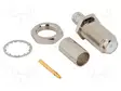 LIITIN: F - N LIITINAARAS - JUOTETTAVA,PURISTUS - SUORA - 75OHM - F liittimet - 222158-10 - 1