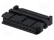 LIITIN: IDC - PISTOKE - NAARAS - PIN: 20 - IDC - - 2,54MM - 2X10 - IDC liittimet - AWP-20 - 1