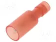 LIITIN: PYÖREÄ - UROS-Ø: 4MM - 0,25÷1,5MM2 - PURISTETTAVA - 105°C - Eristetyt liittimet - BM80130 - 1