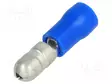 LIITIN: PYÖREÄ - UROS-Ø: 5MM - 1,5÷2,5MM2 - PURISTETTAVA - Eristetyt liittimet - BM00230 - 1