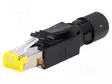 LIITIN: RJ45 - PISTOKE - PIN: 8 - CAT: 6 - SUOJATTU - 8P8C - ØJOH: 4,5÷9MM - RJ liittimet - 09451511560 - 1