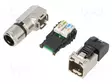 LIITIN: RJ45 - PISTOKE - PIN: 8 - CAT: 6A - SUOJATTU - 8P8C - 5,5÷10MM - IDC - RJ liittimet - 21700640 - 1
